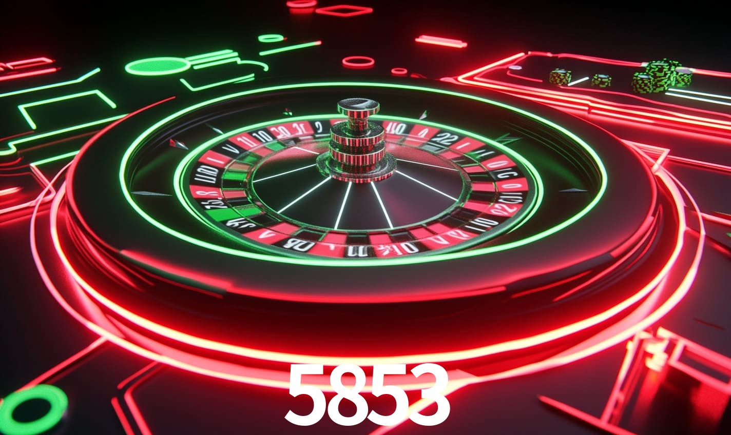 5853